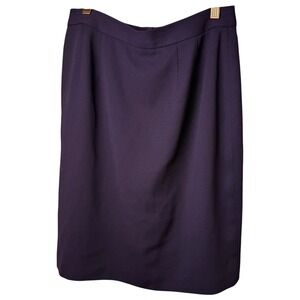 Vintage Korean Lined Pencil Skirt Womens Size 12 High Rise Office Career 90s